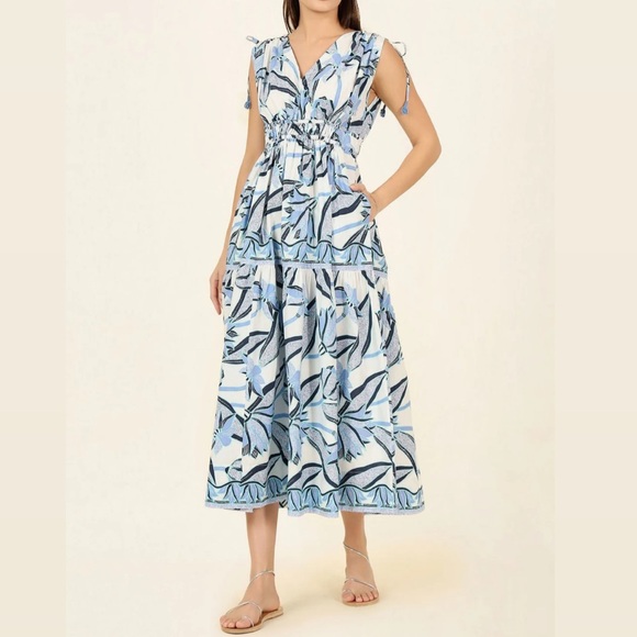 Omika Dresses & Skirts - Omika Rosalita Midi Dress - Neela Sea